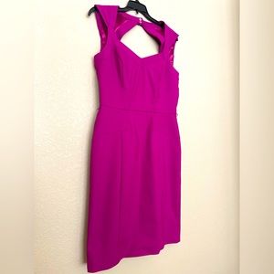 Magenta/purple dress- size 6. White House Black Market. Spandex/stretch fabric